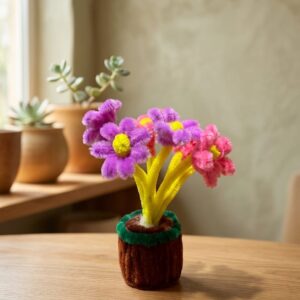 pipe cleaners flower